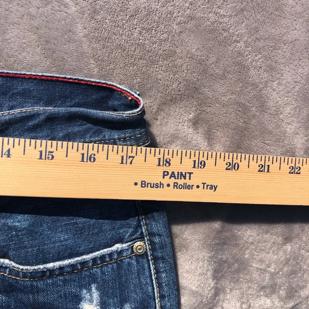 BKE Jeans Buckle Mens 34 Regular Marshall 67 Straight Leg Distressed Denim